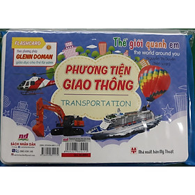 Nơi bán Flashcard thế giới quanh em - Phương tiện giao thông - Giá Từ -1đ