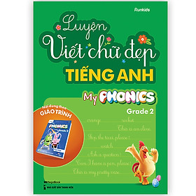 Hình ảnh Luyện viết chữ đẹp tiếng Anh My Phonics grade 2