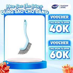 Bàn Chải Khe Hẹp MyJae Đầu Chổi Siêu Mảnh Lông Chải Cứng Vừa Tay Cầm Gọn Nhẹ