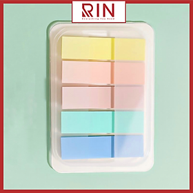 Giấy ghi chú đánh dấu / giấy phân trang / giấy đánh dấu trang trong suốt cho học sinh, văn phòng