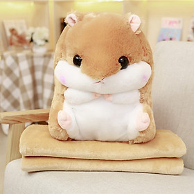 Hình ảnh Gối mền chuột hamster 3 trong 1