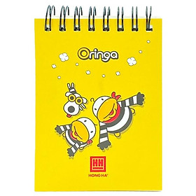Sổ Lò Xo Ngang Oringa A7 200 Trang Hồng Hà 4165