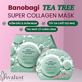 Mặt nạ BANOBAGI Vita Genic, Stem Cell, Super Collagen Mask Hàn Quốc bổ sung Vitamin Dưỡng ẩm Nâng cơ Chống lão hóa 30ml