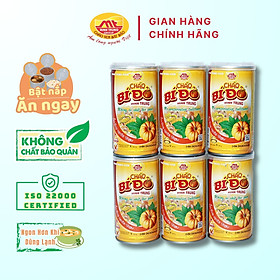 Cháo Bí Đỏ Minh Trung Lốc 6 lon