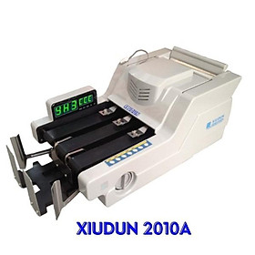 Máy đếm tiền Xiudun2010A, máy đếm số lượng tờ siêu bền, bảo hành 18 tháng