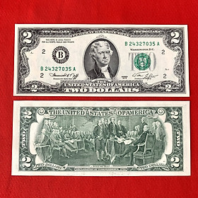 Mua Tờ 2 Dollar 1976    2 dola phát hành 1976 may mắn   2 u s d phong thủy