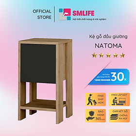 Tủ đầu giường decor sang trọng SMLIFE Natoma