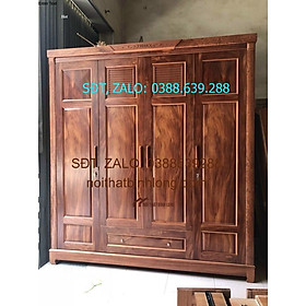 Tủ quần áo gỗ hương