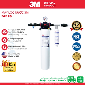 Mua Máy Lọc Nước 3M DP190 Công Suất Lớn Dành Cho Thương Mại Horeca Nhà Hàng Quán Cafe - Nhập Khẩu Mỹ  Hàng Chính Hãng 3M