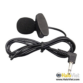 Mua Micro Thu Âm Mini Chân 3.5mm Dành Cho Điện Thoại  Máy Quay  Máy Trợ Giảng Kèm Jack Tai Nghe 3.5mm - Hàng Chính Hãng