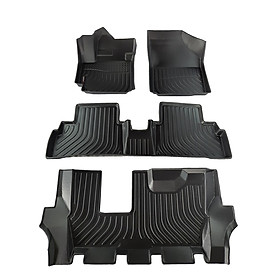 Hình ảnh Thảm lót sàn xe ô tô Suzuki XL7 ( 3 hàng ghế) 2019-tới nay Nhãn hiệu Macsim chất liệu nhựa TPE cao cấp màu đen