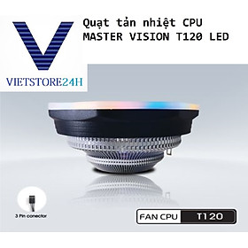 Mua Quạt tản nhiệt CPU MASTER VISION T120 LED VT - Hàng chính hãng