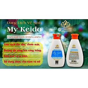 Dung dịch vệ sinh phụ nữ My Keido 200ml Dịu nhẹ thơm mát Dưỡng da sáng hồng