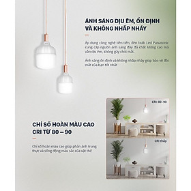 Mua Đèn LED Bulb Trụ Trắng PANASONIC Lotus Series-Hàng chính hãng