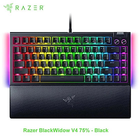 Bàn phím Razer BlackWidow V4 75% - Hotswappable Mechanical Gaming Keyboard_Mới, hàng chính hãng, bảo hành 24 tháng
