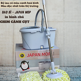 Mua Bộ lau nhà siêu bền 360 chim cánh cụt JAPAN Mop hàng xuất nhật (tặng gạt nước silicon )