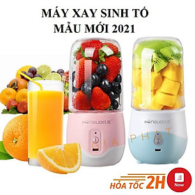 Mua Máy xay sinh tố cầm tay mini sạc pin  Máy say sinh tố cầm tay đa năng mini 300ml