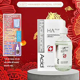 [KHUYẾN MÃI] Serum HA Plus Dưỡng Ẩm Căng Bóng Giảm Nếp Nhăn Hyaluronic Acid AWAKETHECELL 100ml