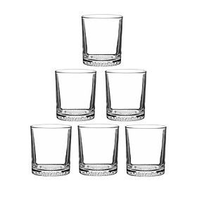 Mua Bộ 6 Ly Cốc Thủy Tinh CAMDACO Tròn Đáy Chấm Bi 225ML Uống Trà Cà Phê