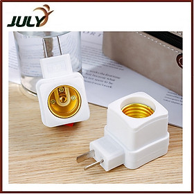 Mua ĐUI ĐÈN E27 VUÔNG CÓ  CÔNG TẮC - JL