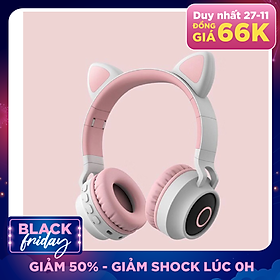 Tai nghe Bluetooth tai mèo, không dây chụp tai - ADG028C