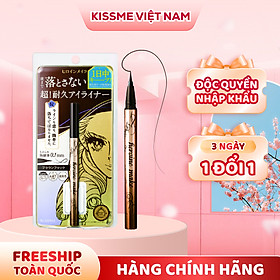 Bút Kẻ Mắt Nước Nét Siêu Sắc Mãnh Chống Trôi Kissmee Horoine Make Eyeliner Rich Keep 0.4 mL