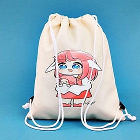 BALO MINI HERO TEAM AOMIVN DÂY RÚT NHỎ XINH UNISEX CHẤT CANVAS THỜI TRANG CUTE XINH ĐẸP TIỆN ÍCH DẠO PHỐ