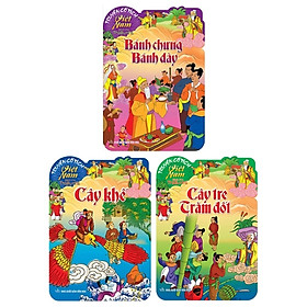Combo Truyện Cổ Tích Việt Nam Dành Cho Thiếu Nhi: Bánh Chưng Bánh Dày + Cây Khế + Cây Tre Trăm Đốt (Bộ 3 Cuốn)