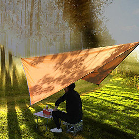 Tent Tarp with Nails ,Picnic Mat Camping Tarp Tent Hammock Tarp, Waterproof Camping tarp Tent Rain Fly Picnic Mat Survival Shelter Sunshade