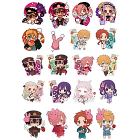 Ảnh sticker Jibaku Shounen Hanako-kun  - combo 50 cái 