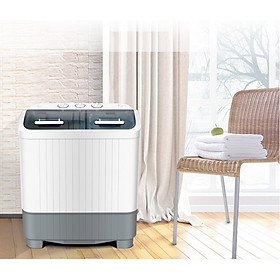 Máy Giặt Mini 2 Lồng Giặt Vắt Độc Lập Cao Cấp