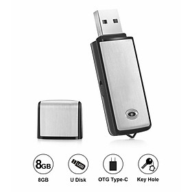 Mua Máy Ghi Âm Mini   USB Ghi Âm  Dung Lượng 8G  Thu Âm Tốt  HÀNG CHÍNH HÃNG K2TOP