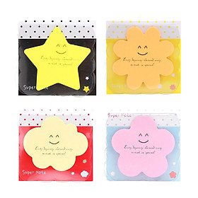 Combo 4 giấy Note Hình Ngộ Nghĩnh Dễ Thương