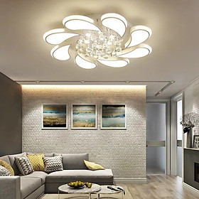 Mua Đèn ốp trần hoa lan pha lê trang trí nội thất