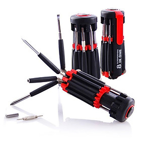 Mua TUA VÍT ĐA NĂNG 8 IN 1 CÓ ĐÈN PIN CỰC TIỆN CHO BỘ DỤNG CỤ GIA ĐÌNH  M4 in 1