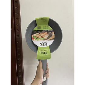 Chảo sâu lòng đáy từ chống dính vân đá Green Cook GCP02