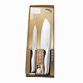 Mua Bộ 2 chiếc dao thái  gọt  chế biến thực phẩm bằng thép siêu sắc bén - Nội địa Nhật Bản