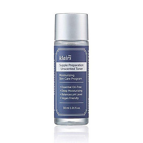 Dear, Klairs nước hoa hồng Supple Preparation Unscented Toner 30ml