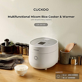 Nồi cơm điện Cuckoo CR-0675FW Hàng chính hãng