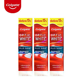 Bộ 3 kem đánh răng Colgate làm trắng & sáng răng 46g/tuýp