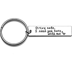 Funny Sweet Letters Keychain Pendant Safety Keychain as Perfect Key Decoration