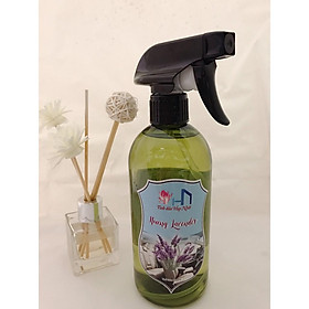 Bình xịt phòng , xe hơi hoa Oải Hương bình 500ml