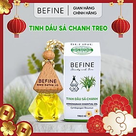 Tinh dầu sả chanh treo xe Befine - Tinh dầu nguyên chất treo xe, treo tủ quần áo làm thơm, khử mùi