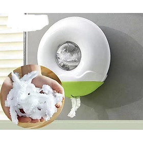 Mua Hộp Đựng Màng Bọc Thực Phẩm Dán Tường Tiện Dụng - Tặng Kèm 100 cái Màng Bọc Túi Gấu