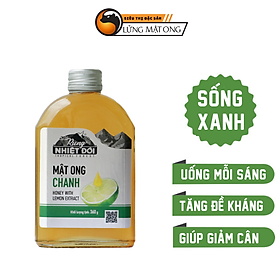 Mật ong Chanh - Rừng Nhiệt Đới 360g - tiện lợi, tăng đề kháng