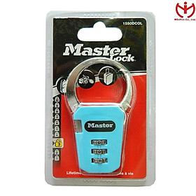 Ổ khóa số Master Lock 1550 DCOL móc càng cua dùng khóa vali ba lô hành lý - MSOFT
