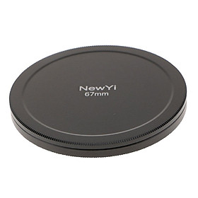 67mm 2.63" UV CPL Filter Case Cover Metal Camera Lens Storage   Box Black