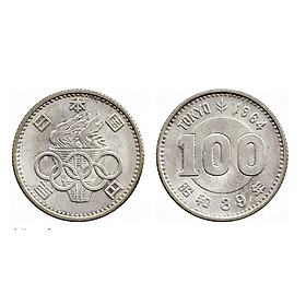 Mua Xu Bạc Nhật Bản 100 Yên 1964 kỷ niệm Thế vận hội Mùa hè 1964 Olympics Tokyo