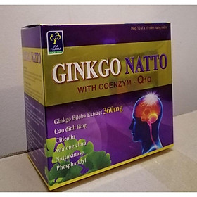 Ginkgo natto With coenzyme Q10 360mg tuần hoàn máu não