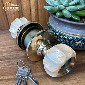Mua Khóa tròn nhập khẩu Hàn Quốc tay nắm bằng đá hoa cao cấp